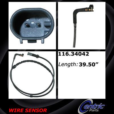 Centric 116.34049 brake wear sensor-disc brake pad electronic wear sensor