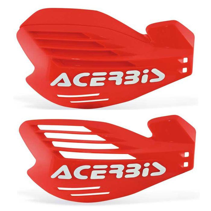 Acerbis x-force hand guards / handguards - red --2170320004