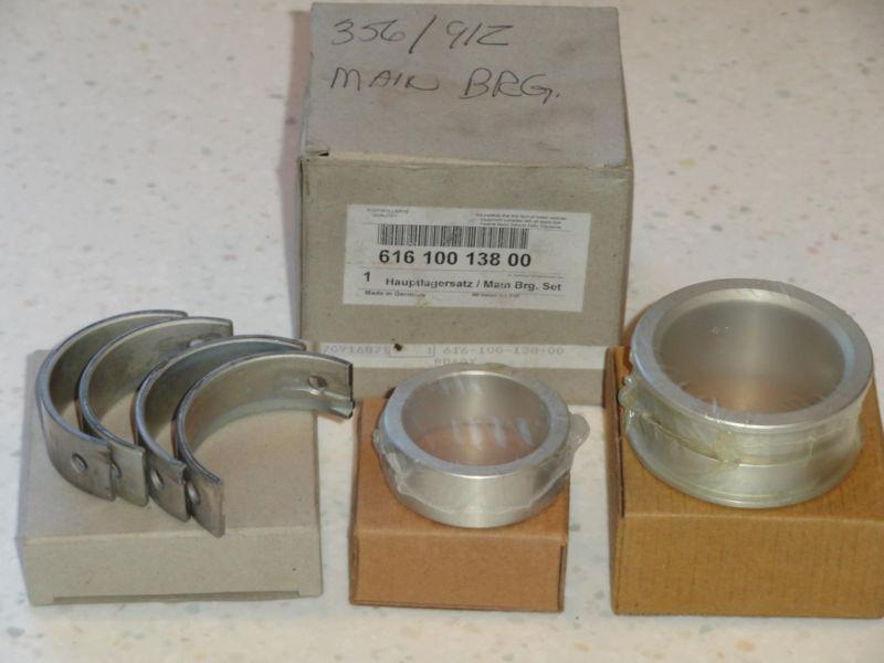 New oem german porsche 356c 912 crankshaft main bearing set std