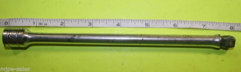 Snap-on #fxw8, 8"  wobble, knurled 3/8" drive extension - used