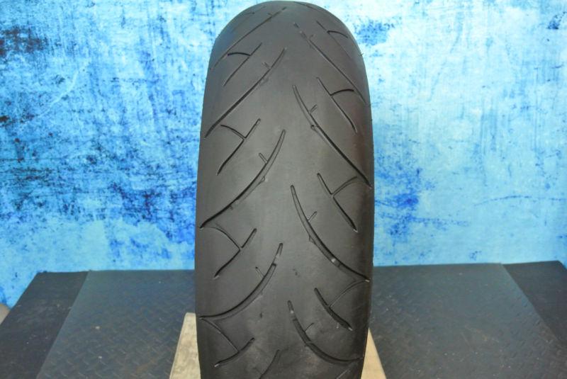 Used 180/55zr17 bridgestone battlax bt010r 180/55/17 rear tire 4205 60187921