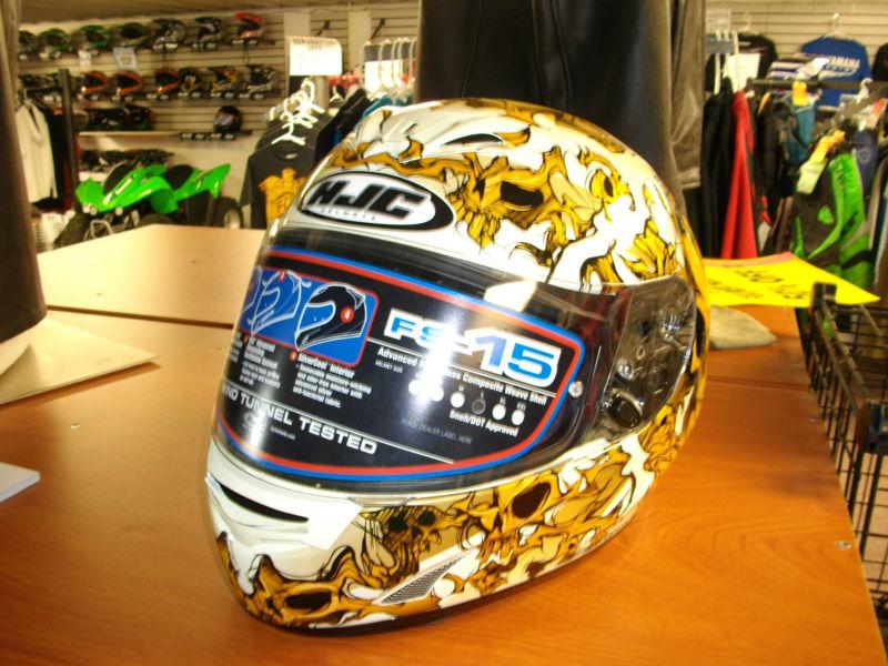 New hjc motorcycle helmet terror fs-15 size large