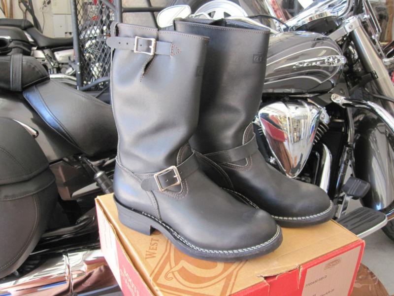 Motorcycle boots by wesco