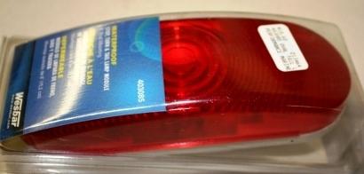 New wesbar 403085 oval tail light waterproof recessed