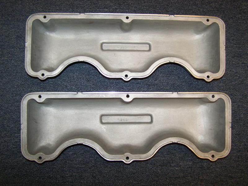 Sell Offenhauser 409 Chevy Finned Aluminum Valve Covers 5042 in