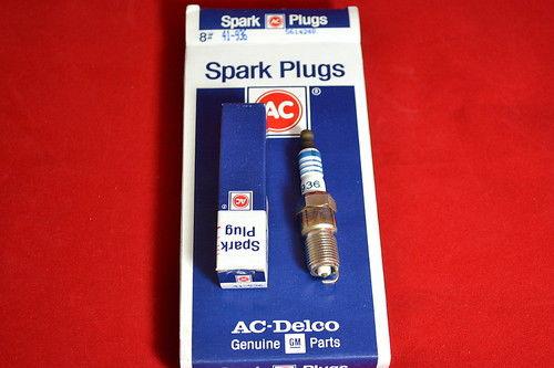 Acdelco platinum spark plug  41-936  box/8