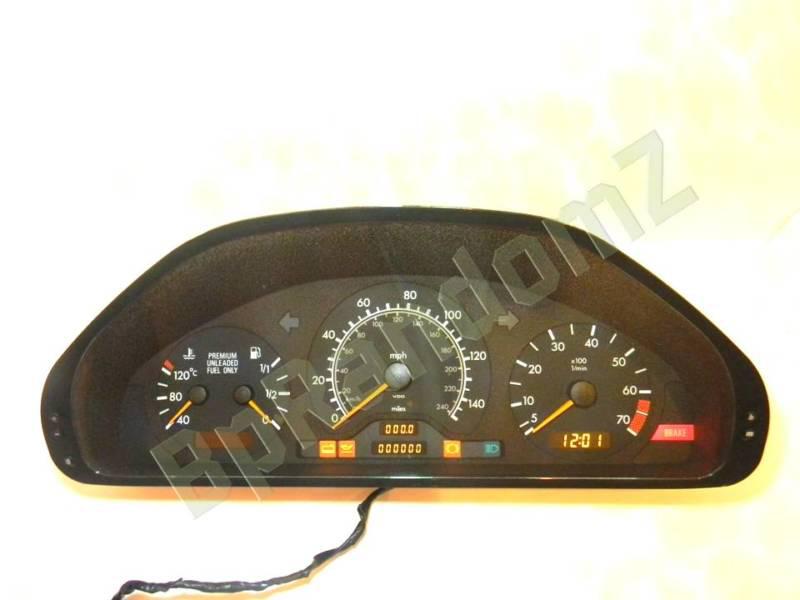 Mercedes w202 1996-2000 instrument cluster - any mileage!