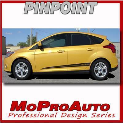 2012 ford focus pinpoint side stripes decals graphics pro grade 3m vinyl 681
