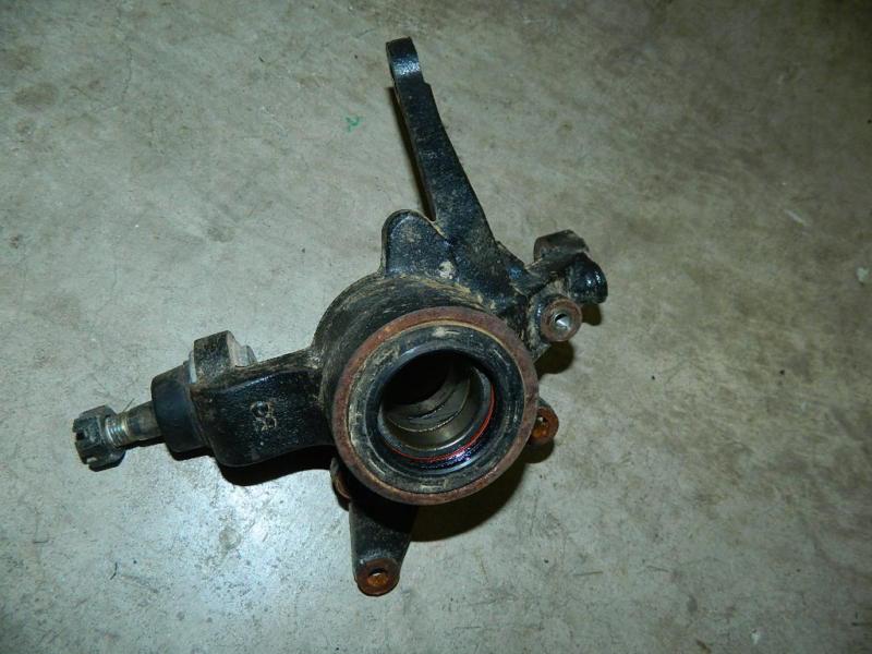 Yamaha kodiak 400 front right knuckle spindle oem  