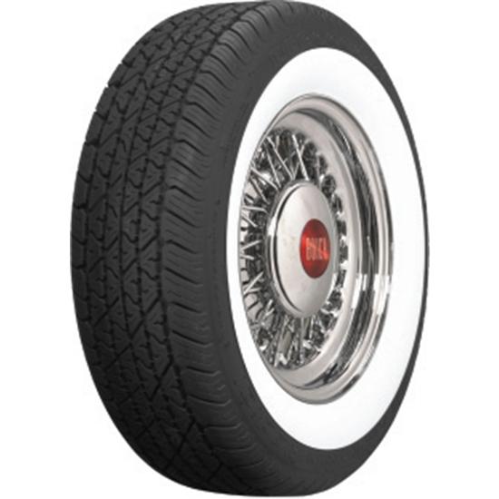 New bf goodrich silvertown whitewall radial tire 205/75r-15, hot/street rod