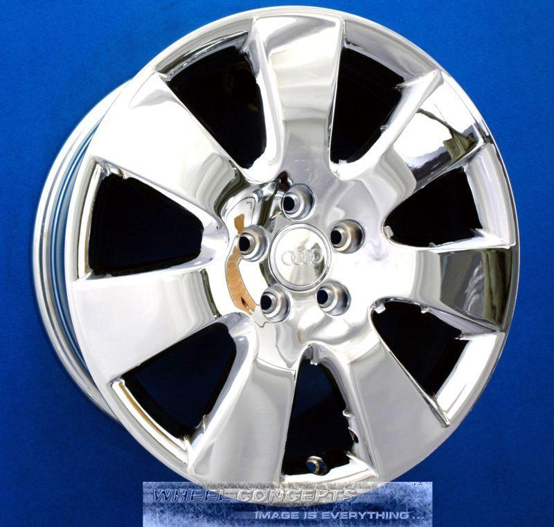 Audi a6 18 inch chrome wheels rims oem a4 s4 s6 a8 rs6