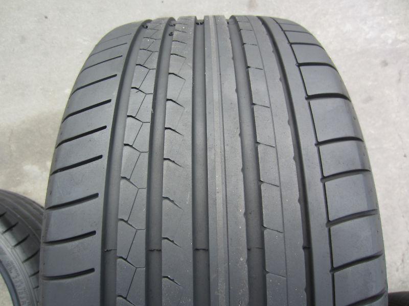 4 used bmw tires 245/35/20 & 275/30/20 dunlop sp sport maxx gt dsst rft run flat