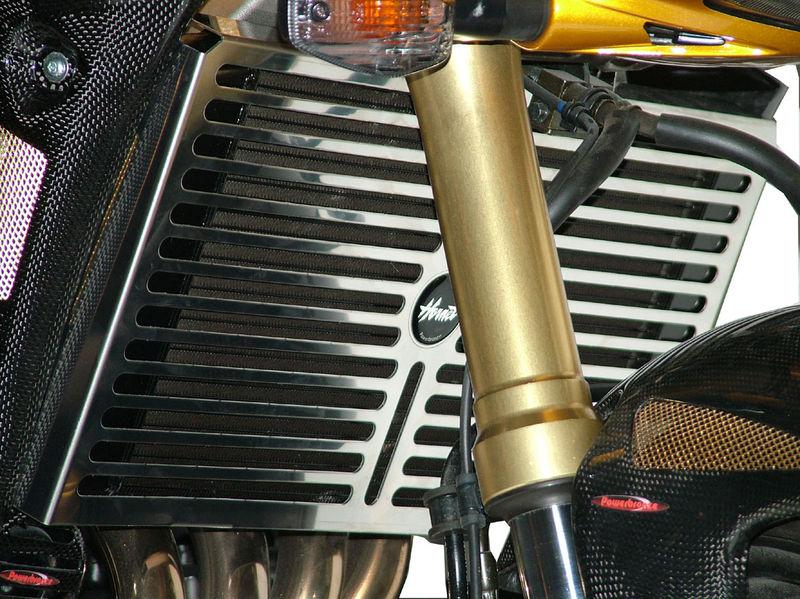 Honda cb600 hornet 07-13  stainless steel radiator guard / cooler grill