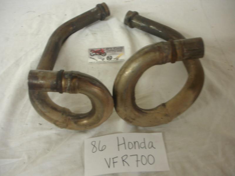 86-87 honda vfr-700 rear exhaust pipes. good used oem