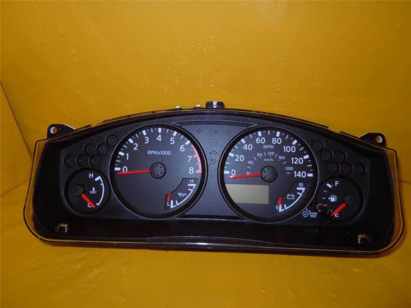 07 frontier speedometer instrument cluster dash panel gauges 48,331