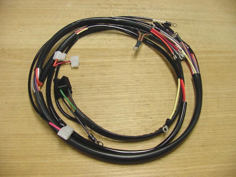 Harley shovelhead fxwg main wiring harness # 70214-80a replacement for 1980-1985