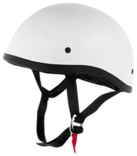 New skid lid original half-helmet adult helmet, white, small/sm