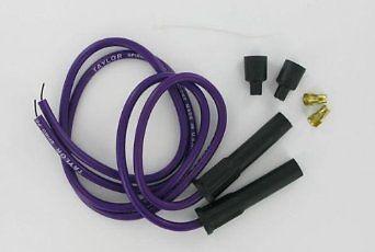 Taylor purple 8mm custom spark plug wire set harley fxst 00-13 fxd 99-13
