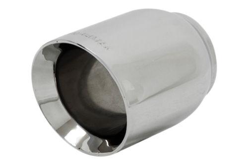 Flowmaster 15392 rolled angle exhaust tip with logo 4" to 3" to 5.25"
