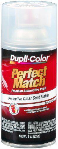 Duplicolor perfect match automotive paint, touch-up, clear top coat, 8 oz, new