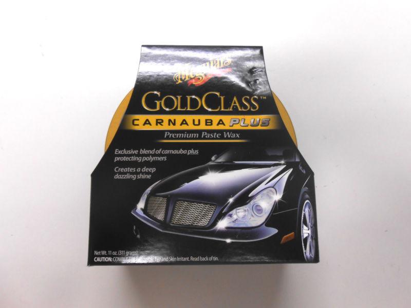 Meguiar's gold class carnauba plus premium paste wax g7014j  new 11oz