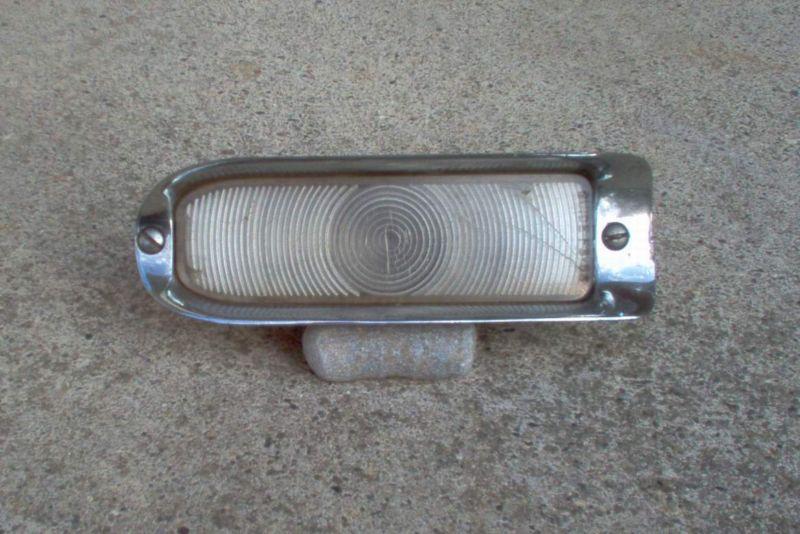 1956 oldsmobile parking light  bezel  bucket  lens guide f3-56
