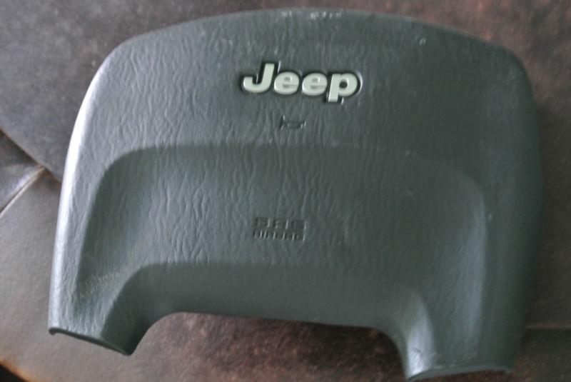 02 03 04 jeep grand cherokee driver left airbag oem black