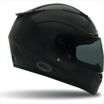 Bell rs-1 matte black solid full-face motorcycle helmet large