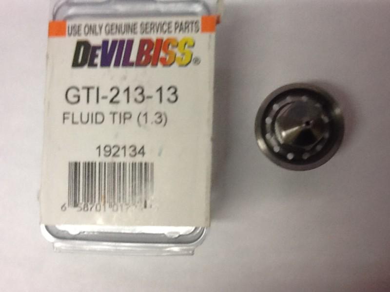 Devilbiss fluid tip #gti-213-13 new spray gun clear coat waterborne paints