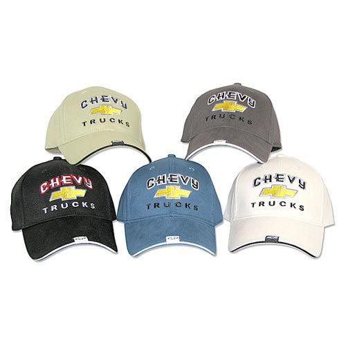 Chevrolet trucks black,beige,white,blue,gray baseball hat, baseball cap