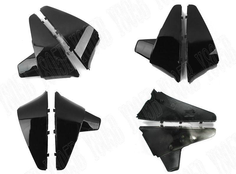 Battery side cover for honda shadow vlx600 vt600 steed 400 88-07 black plastic
