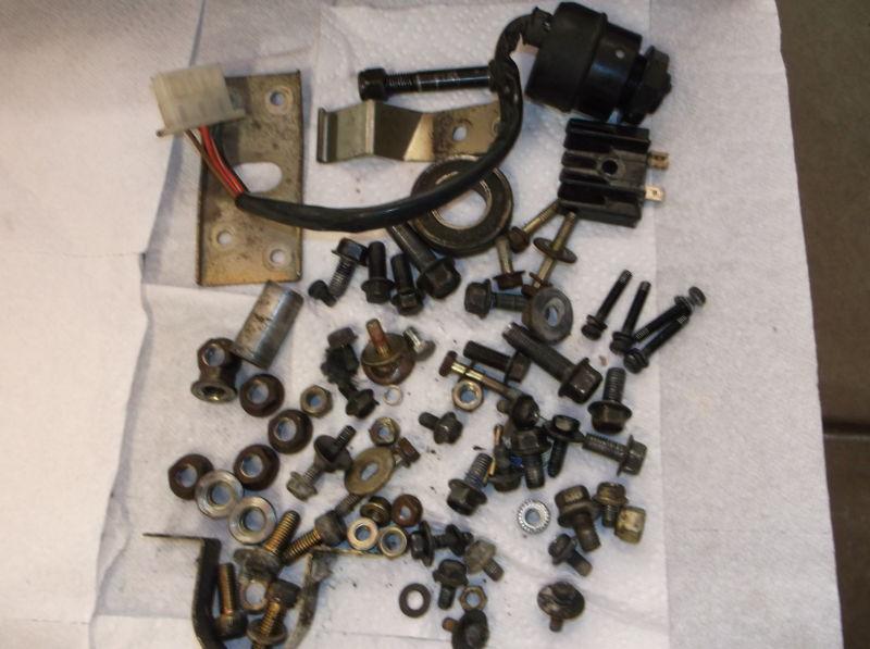 1992 yamaha exciter ii 570 exciter570 metric nuts / bolts   -for snowmobile