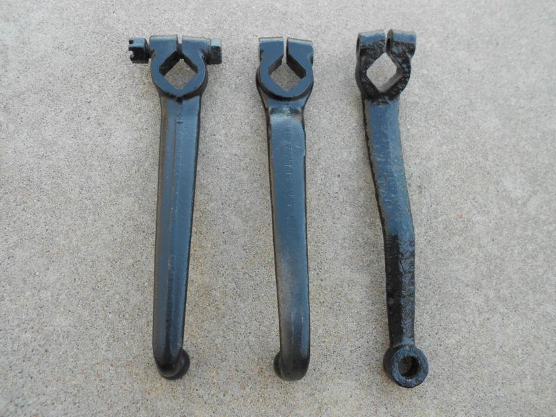 Ford flathead, early ford shock absorber arms (3) original
