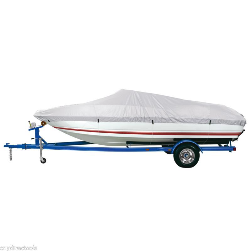 Boat cover 16'-18.5' fish, ski & pro-style bass trailerable 3 year warranty 