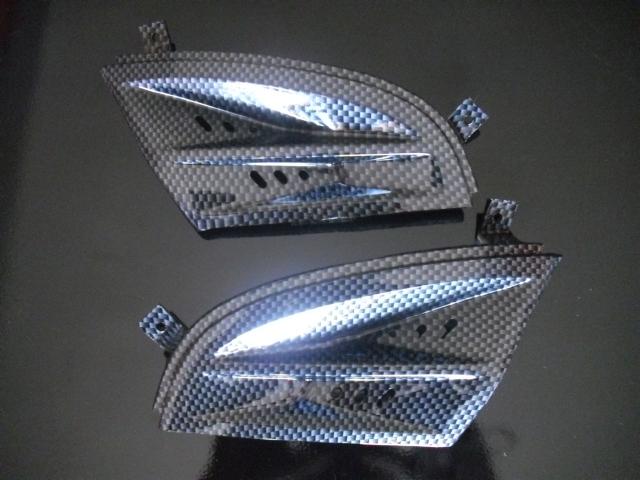 Scooter 150cc gy6 carbon fiber front plates