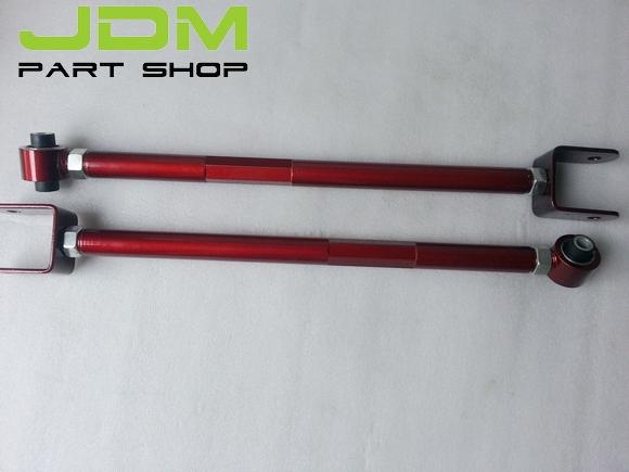 Rear lower control arms/bar/rod camber kits 95-05 bmw e46/e36/z4/m3 3-series red