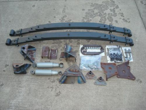 1955 56 57 58 59 chevy gmc pick up truck rear leaf spring kit  tci #433-4610-00