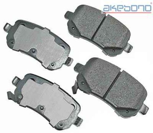 Akebono act1326 rear ceramic brake pads