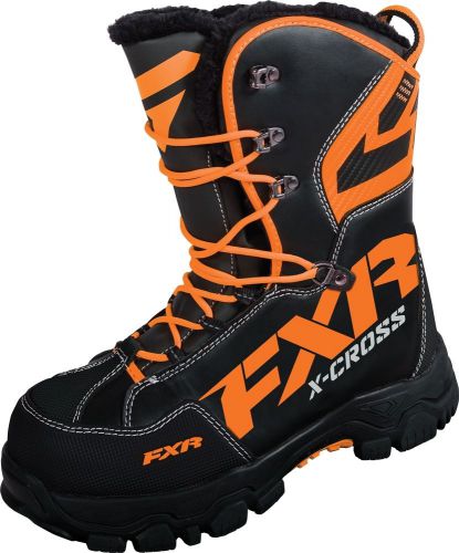 Fxr x cross 2016 snow boots black/orange