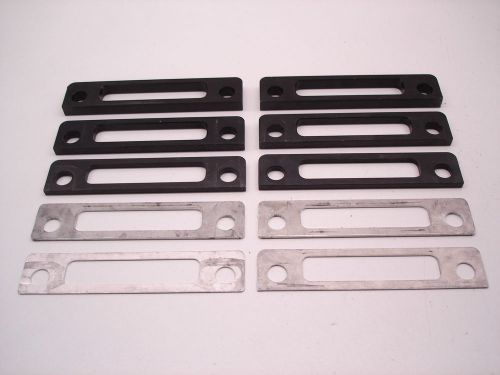 10 nascar billet upper control a-arm shims / spacers 1/16&#034; - 1/2&#034; thick bsr