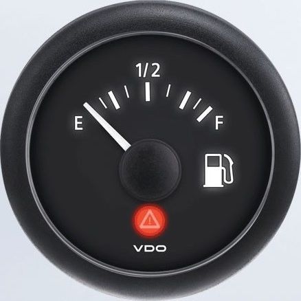 Vdo a2c53412989-s fuel level e-f - (0-90 ohms fuel) - viewline onyx