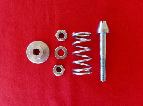 Vw karmann ghia 1960-1974 rear hood guide pin assembly, brand new reproduction!!