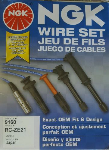 Spark plug wire set ngk 9160 fits 94-97 mazda miata 1.8l-l4