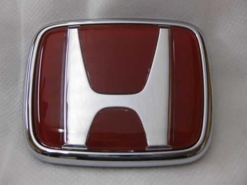 Honda s2000 red h emblem rear genuine jdm