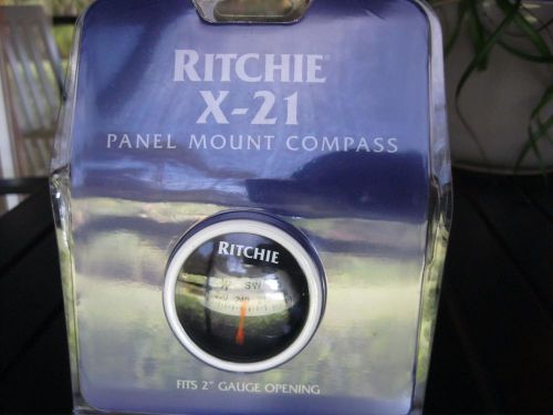 New ritchie x-21ww ritchiesport compass - dash mount - white - black