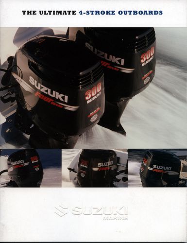2006 suzuki narine the ultimate 4-strock outboards brochure