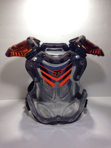 Fox racing r3 chest protector roost guard youth kids small dirt bike motocros