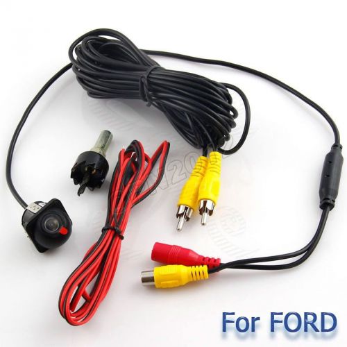 Car colorful ccd mini camera reverse parking rearview back night vision for ford