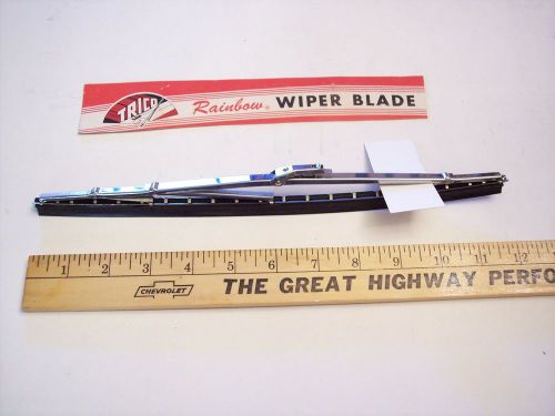 Trico wiper blade rb-12-2 shiny stainless steel with nos insert 12&#034;