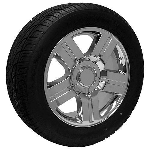 20 inch chrome gmc truck wheels rims and tires (gmc-082-20-chr-tires)